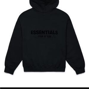 Essentials Fear of God Essentials Pullover Chest Logo Hoodie